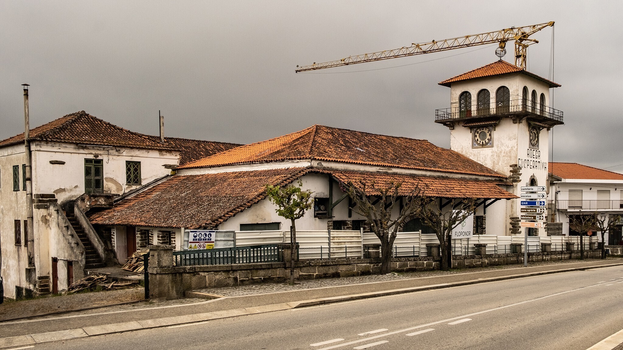 Adega Cooperativa de Armamar está a ser requalificada