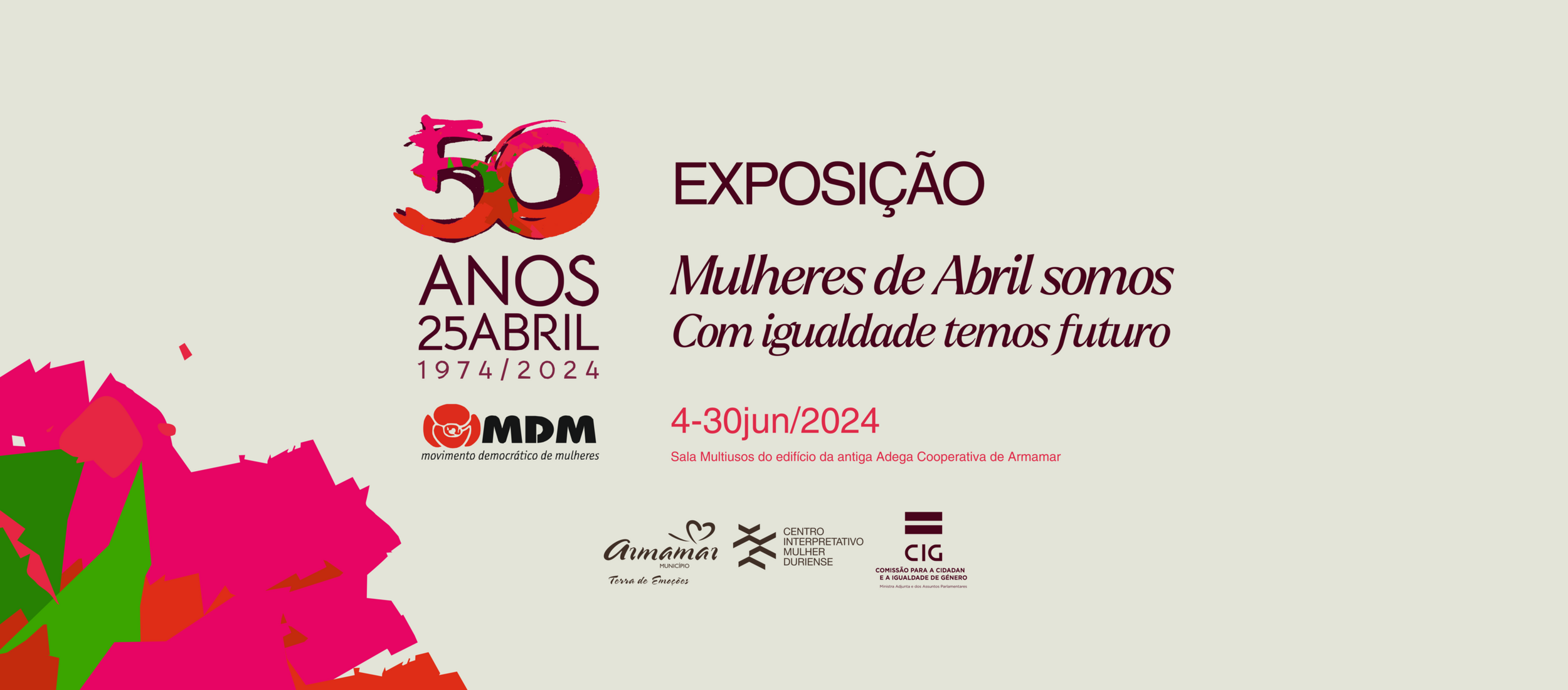 CIMD recebe exposição “Mulheres de Abril somos. Com Igualdade temos futuro”